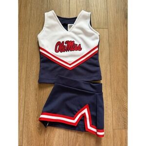 Ole Miss Toddler Cheer Uniform Sz 18m